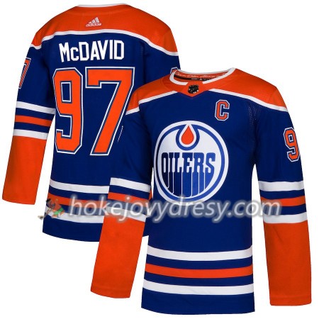Pánské Hokejový Dres Edmonton Oilers Connor McDavid 97 Alternate 2018-2019 Adidas Authentic